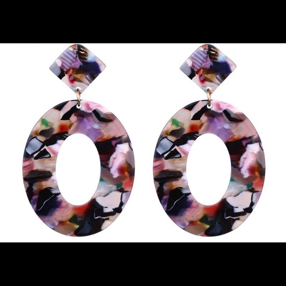 💚New Fall Hoop Earrings💛 - Picture 4 of 4